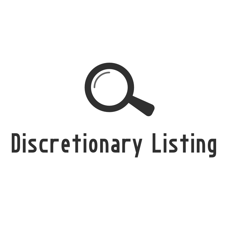 Discretionary Listing